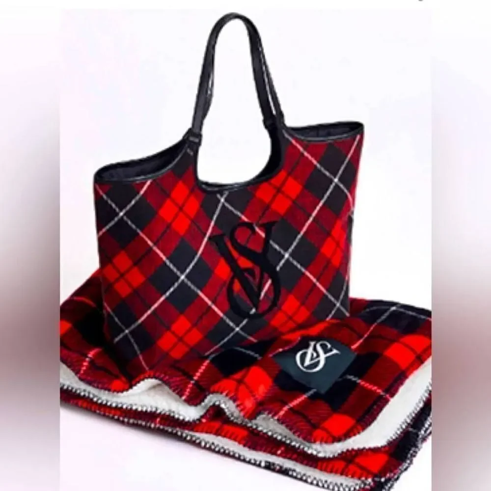 Victoria's Secret Plaid Tote